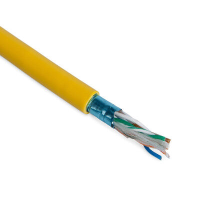 Кабель витая пара (LAN-кабель) Hyperline FUTP4-C5E-P26-IN-PVC-YL-100