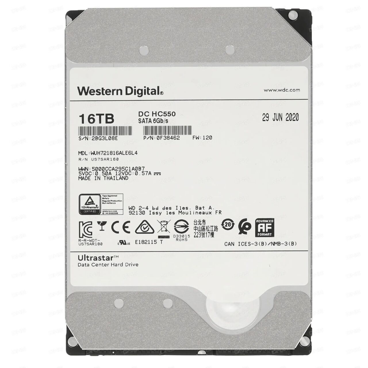 Жесткий диск Western Digital 0F38462