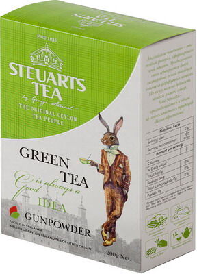Чай зеленый Steuarts Green Tea Gunpowder 200 гр