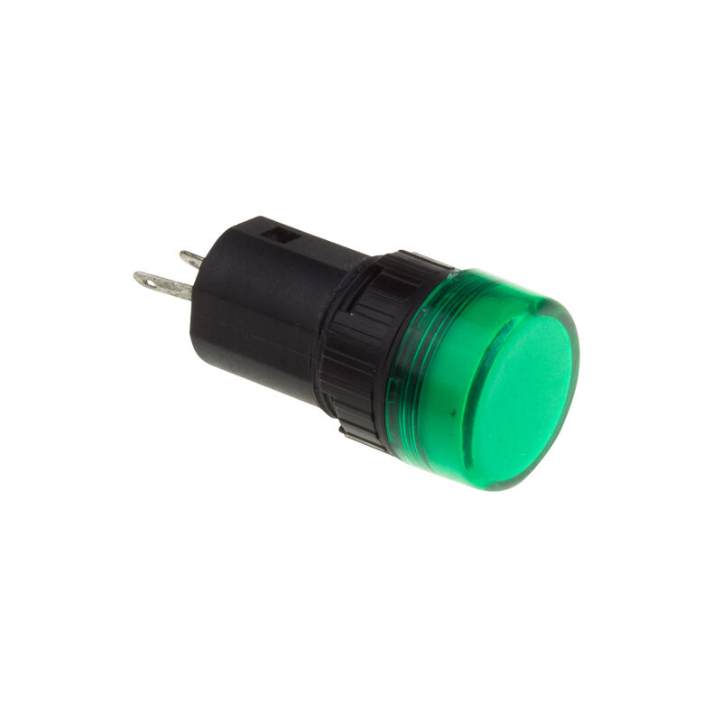 Индикатор LED D=16мм 220V, зеленый "Rexant" 1