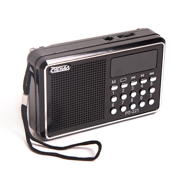 Радиоприёмник "Сигнал" РП-221 (Акб.400 mAh, USB, microSD, дисплей) 2