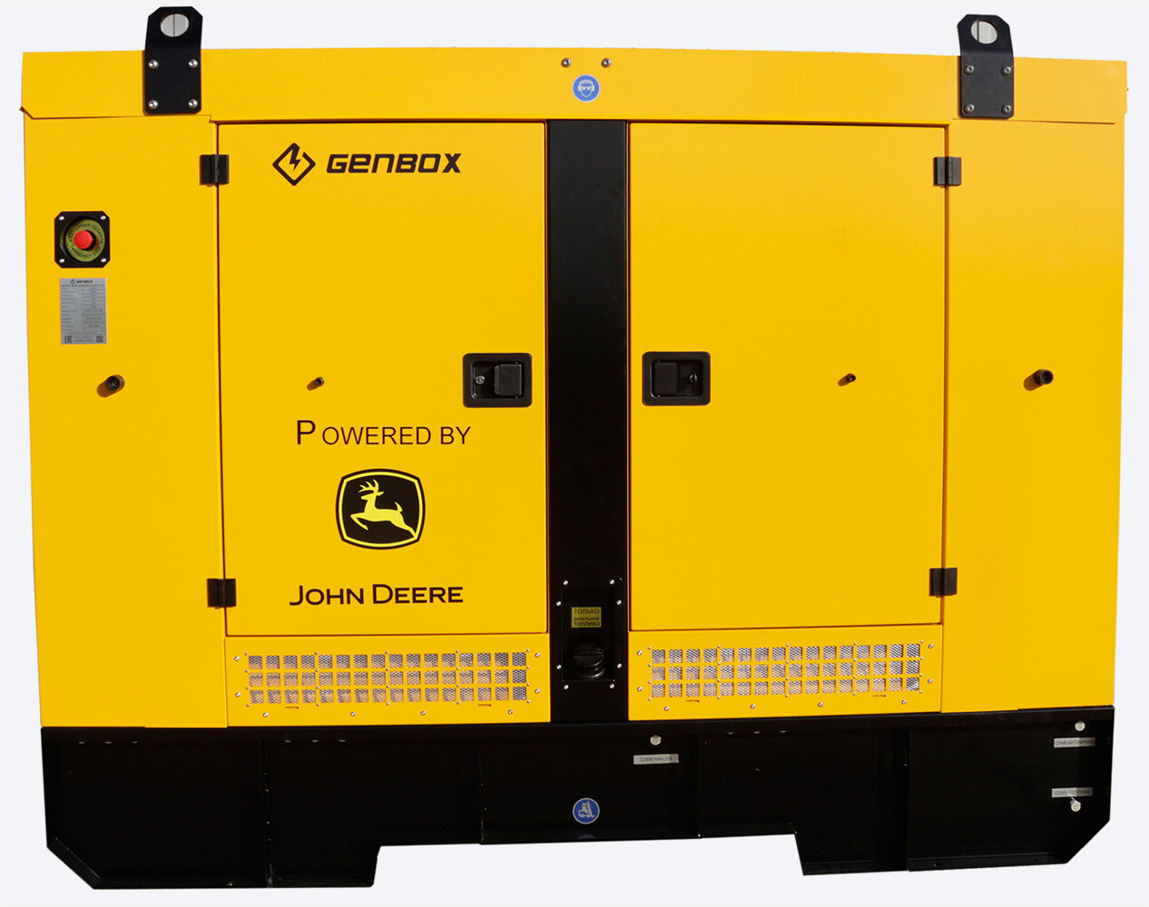Дизельный генератор Genbox JD100(S) 96 кВт открытое исполнение 2