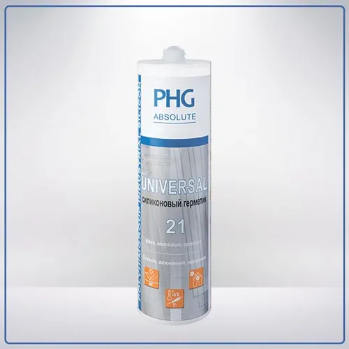 Универсальный силиконовый герметик PHG Absolute Universal (белый / прозрачный) 260 мл