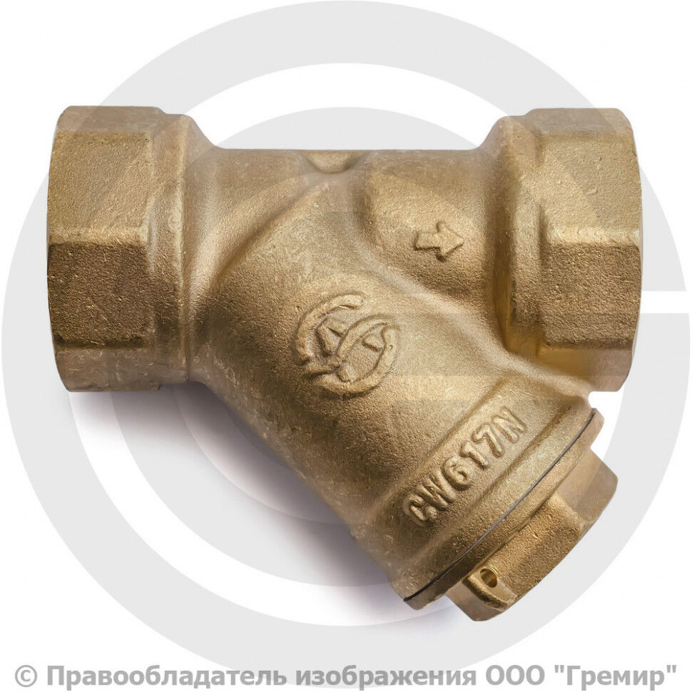 Фильтр сетчатый латунный Ду-25 (1") Ру-20 ВР (ВН) (Т