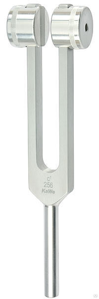 Камертон KaWe алюминиевый С1 256 Нz, с демпферами