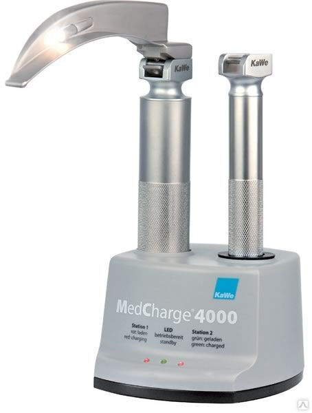 Зарядное устройство KaWe MedCharge® 4000, на 2 рукояти, 2.5 и 3.5 V